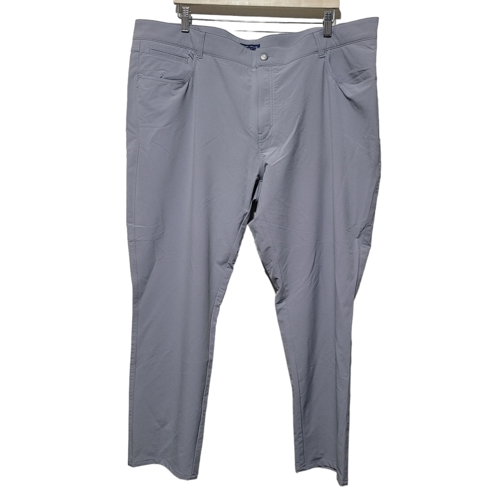 Peter Millar Crown Crafted Gray Gale Golf Pants Size 44X32